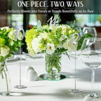 Novabright 20 Pcs Metal Table Numbers 1-20 for Wedding Reception, Silver - Image 3