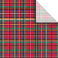 Jillson Roberts Premium Bulk 20" x 30" Printed Tissue for Wrapping and Gift Bags, Tartan, 240 Sheets by JILLSONROBERTS