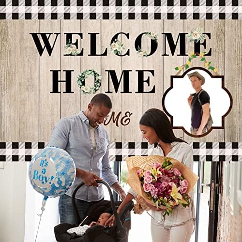 Custom Welcome Home Banner Decoration,Welcome Back Home Yard Sign for Outdoor Decor, Military Homecoming Deployment Returning Party Supplies(6x9ft) - Image 5