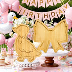 One Silly Goose Birthday Party Decoration Bow Baby Shower Charcuterie Board - Image 4