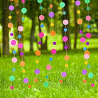 Outus 40 Pieces Dot Garland Banner Hanging, Rainbow - Image 4