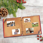 Our Adventure Book 12x12 Inch,Scrapbook Album Large Handmade Travel Scrapbook 60 Pages DIY Album for Anniversary,Wedding,Travelling,Writing,Baby,Friends,Family,Couple Gifts (12in-Adventure Book) - Image 4