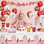Ready to Pop Party Tableware and 16oz Disposable Cups with Lid- Serve 48 - Image 7