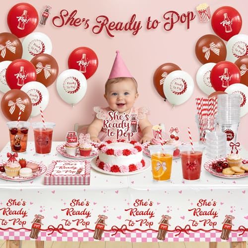 Ready to Pop Party Tableware and 16oz Disposable Cups with Lid- Serve 48 - Image 7