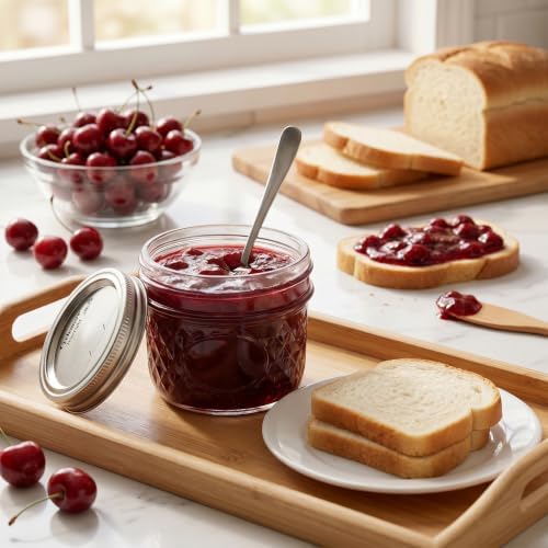CycleMore 40 Pcs 4oz Crystal Mini Mason Jars, Silver Separable Lids - Image 6