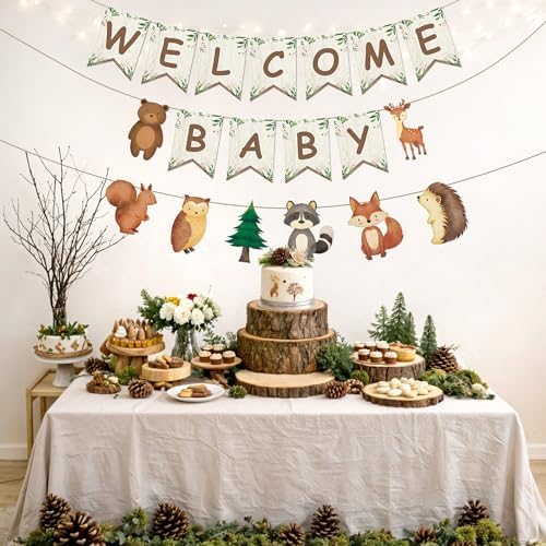Kriyokiaa Woodland Baby Shower Decorations - Image 3