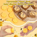 48 Set Bee Baby Shower Return Favors, Honeycomb Soap,Solid - Image 2