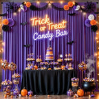 20x10ft Purple Backdrop Curtains for Wedding Parties Wrinkle Free Purple Curtains Photo Backdrop Drapes for Photography Birthday Baby Shower Soft Fabric Party Backgournd for Photoshoot - Image 7