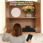 8 Pack Buffet Risers Display Stands, Foldable Food Risers for Buffet Table, Tall Cake Cupcake Stands, Cardboard Cylinder Stand, Dessert Table Display Set for Catering, Jewelry, Wedding, Party Decor (Black) - Image 6