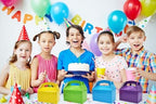 The Dreidel Company Gable Treat Boxes, Party Favor Boxes for Kids Birthday, Candy Boxes Party Favors, Weddings Events, Baby Shower, 6.25" x 3.5" x 3.5" Inch Box (Multi-Color Treat Box) (192-Pack) - Image 4