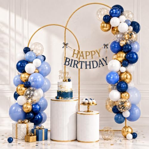 Metal Arch Backdrop Stand Set of 3 (7.2/6.6/6FT), Decorative Arch Stand - Image 6