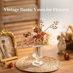 Glasseam Compote Flower Vases, 6Pcs Small Pedestal Vases for Centerpieces - Image 4