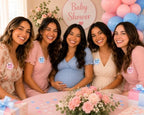 Gender Reveal Party Favors Team Girl Team Boy Baby Shower Vinyl Stickers 2" in (60 pcs) - Image 5