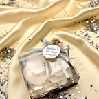 Giftsupstore Wedding Favors Guests Bulk- 75 Set of Elegant Gold Design Orchid Candle -Custom Bridal Shower Gifts, Baby Shower, Personalized Bachelorette Party Candle Favor – Decorative Floral Candles - Image 4