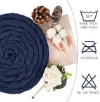 Showgeous 16 Pack Navy Blue Cheesecloth Table Runner 17 x 108 Inch - Image 3