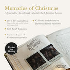 Memories of Christmas Journal, Christmas Memory Book - Image 2