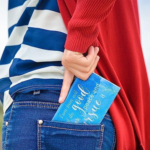 PerKoop 100 Pack Pocket Tissues Travel Slim Packs Small Facial Tissues Wallet Size Toilet Paper for Travel Guest Wedding Supplies, 4 Styles(Inspirational Watercolor) - Image 6