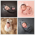 Newborn Baby Boy Girl Photography Props Set of 4 Pcs - Image 4