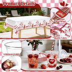 Ready to Pop Party Tableware and 16oz Disposable Cups with Lid- Serve 48 - Image 3