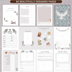 Baby Memory Book with Keepsake Box & Monthly Baby First Milestone Stickers - Gender Neutral First Year Scrapbook Journal - Baby Photo Album for Boys - Baby Book Keepsake, Baby Milestone Book - Image 5