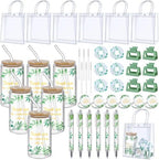 Boao 6 Set Green Leaf Baby Shower Game Prizes Favors for Player Winners by Boao