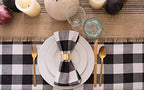 DII Buffalo Check Collection, Classic Farmhouse Tablecloth, Tablecloth, 60x120, Black & White - Image 3