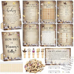 Funnymoom 426 Pcs Magical Wizard Baby Shower Games Set, 8 Games by Funnymoom