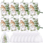 Demissle 60 Sets Mini Eucalyptus Soaps Baby Shower Favors for Guests Bulk by Demissle
