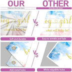 Gender Reveal Backdrops 10x10 FT Boy or Girl Backdrop Blue and Pink Gender Reveal Decorations Banners for New Born Baby Shower Kids Birthday Party Supplies Large Photo Props Background - Image 6