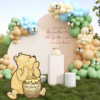 Classic Winnie Bear Baby Shower Birthday Decorations Cutout Large 27.5Inch by Lopeastar