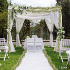 2 Pcs 5.8ft Artificial Baby Breath Flower Vines, Babys Breath Artificial Flowers Real Touch Faux Gypsophila Hanging Fake Baby's Breath Garlands for Wedding and Baby Shower Decor（Pink） - Image 5
