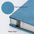 Vienrose Photo Album with Window Self Adhesive 13x12.6 120 Pages Skyblue - Image 2
