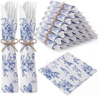 200 Pcs Something Blue Before I Do Blue Floral Wedding Supplies by Lanties