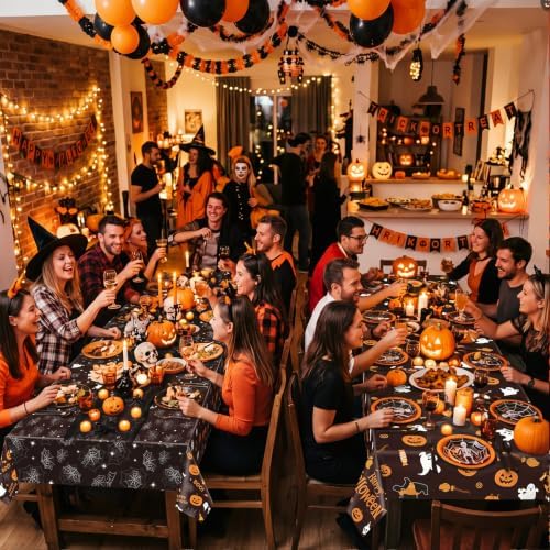 Ceenna Halloween Trick or Treat Party Supply Decoration for 50, Orange - Image 6