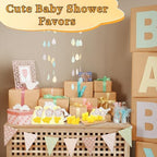 50 Sets Bee Themed Soap Bulk Baby Shower Return Gifts Including Mini Bee Handmade Soaps with Thank You Tags and Organza Bags Gender Reveal Party Favor for Guests Birthday Decorations - Image 6