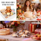 100 Pcs 1 Oz Mini Rose Scented Soy Candle Set,Wedding Favors for Guests Bulk 100,The Quantity of Multiple Sets Meets Your Needs for Wedding and Party Gifts and Party Favors. - Image 7