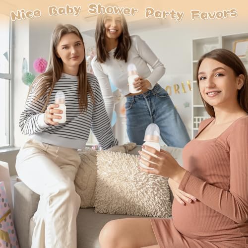 TrelaCo 20 Pcs Bottle Chug Game 20 Pcs Baby Bottles 1 Beige Sign, Kraft - Image 5