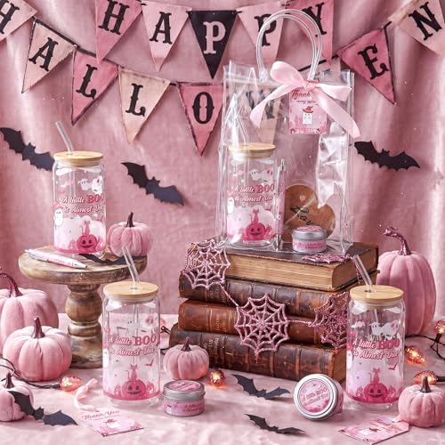 MotiMind 6 Sets Pink Halloween Baby Shower Prizes for Winners Guest Game - Image 4