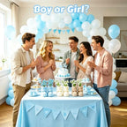 3 Sets Baby Shower Centerpieces, Knitted Booties with Artificial Flowers - Image 6