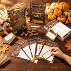 Funnymoom 426 Pcs Fall Pumpkin Baby Shower Games Set, 8 Games Activities - Image 2