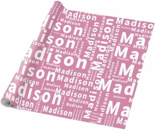 AOFUN Personalized Birthday Gifts Christmas Wrapping Paper Thick Christmas Paper Wrap Custom Gifts Baby Christmas Wrapping Paper 3 Rolls 58" x 23" - Image 5