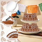 50 Set De Barro Mexicanos Baby Shower Party Favors for Guests Brown Mini Compact Mirrors Thanks Cards Cielito Lindo Party Decorations Gifts Bulk for Wedding Bridal Shower Fiesta Party Decorations - Image 5
