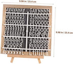 Wooden Felt Letter Board Double Sided Message Board Xmas - Image 7