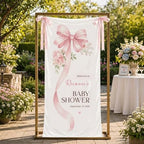 Custom Name Baby Shower Fabric Welcome Sign #8 - Image 2