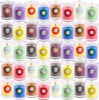 YOROXRG Scented Candles, Jasmine, Rose, Vanilla, Bergamot, fig, Lavender, Lemon, Spring,Strawberry, Rosemary, Aromatherapy Candles,Soy Wax Glass Jar Candle - 40 Pack - Image 7