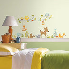 RoomMates RMK2768SCS Woodland Fox & Friends Peel and Stick Wall Decals - Image 4