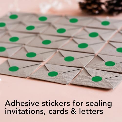 Perco Green Perforated Round Circle Dot Sticker 1/2-Inch Labels — 3 Rolls, 9,000 Stickers - Scrapbooks, Labeling for Inventory Grouping, Shelf Tags & Status Tracking, Strong Adhesive - Made in USA - Image 4