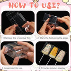 Leinuosen 150 Pcs Clear Boxes for Treat 3 Size Pretzel Rod Chocolate Macaron Cookies Candy Boxes for Wedding Favors Baby Shower Birthday Supplies - Image 4