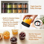 QAPPDA 4oz Clear Glass Mini Mason Jars, 40 Pack Small Canning Jars - Image 4