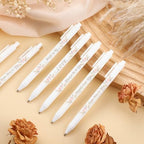 Fulmoon 75 Pcs Bridal Shower Pens Bulk Wedding Pens Favors Bachelorette Engagement Party Gifts Baby Shower Pen Prizes Souvenirs Bag Supplies for Guest Game Office School (Elegant Color,Boho) - Image 3